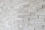 Mosaik Fliese Marmor Naturstein Brick Splitface grau Streifen für WAND BAD WC KÜCHE FLIESENSPIEGEL THEKENVERKLEIDUNG BADEWANNENVERKLEIDUNG Mosaikmatte Mosaikp