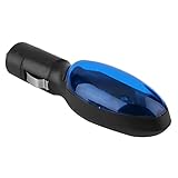 DRXX Tragbarer Auto-Kraftstoffsparer, energiesparend, 5–8 tragbar, Plug and Play für Pkw, Lkw, verbessert die Leistungsleistung des Steuergeräts, Blau, 8 x 11 x 2,5