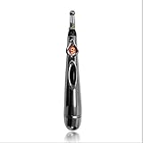 Olddreaming Elektrische Akupunktur Massagestift, Akupunktur Stift Elektrischer, W-912 Elektrischer Akupunkt-Massagestift Körper Kopf, Hals, Bein (Massagestift)