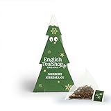 English Tea Shop - Tee-Pyramide 'Norbert Nordmann', Tee-Geschenk, zum Wichteln, Adventskalender-Füllung, BIO-Wintertee Chai Gewü