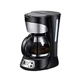 DAGUAI Kaffeemaschine Home Kleine Maschine Amerikanische Tropfstelle Kaffeemaschine Automatische Maschine Amerikanisch Schw