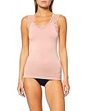 PIECES Damen PCBARBERA LACE TOP NOOS Trägershirt/Cami Shirt, Misty Rose, M