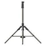 Tragbares Aluminium-Videostativ 190 cm 4-teilig einstellbar 360 ° horizontale Drehung 5 kg Nutzlast Universal 1/4 Schnittstelle für DSLR SLR Fülllicht Foto-Video-Streaming