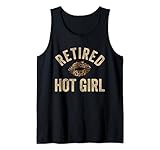 Retired Hot Girl Damen Lustiges Paar Braut Leopard Lippen Tank Top