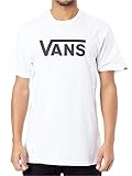 Vans Herren Classic T-Shirt, Weiß (WHITE-BLACK YB2), Larg