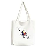 Philippinen Asien National Emblem Handtasche Craft Poker Spaten waschbare T