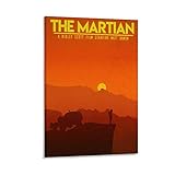 Filmposter The Martian Movie Illustration Retro Poster Dekorative Malerei Leinwand Wandkunst Wohnzimmer Poster Schlafzimmer Gemälde 20 x 30