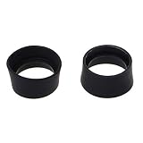 siwetg 2 Stücke Weichgummi Okular Augenschutz 29-30mm Augenschutz Tassen Okularabdeckungen Für Fernglas Mikroskop