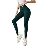 PMDKLSPQ Leggings Damen Yoga Hose High-Waist Sportleggins Schleifen Trainingshose Nahtlose Yogahose mit Schleife Hotpants Kompression Sport Fitness mit Bauchk