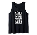 Herren Badische Männer (Weiß) Baden Tank Top