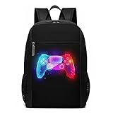 Playstation PS4 Controller - Colour Explosion Stylischer Rucksack Reiserucksack Schultaschen für Teenager Outdoor Wandern Camping Rucksack