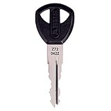 ABUS Z72 Fahrradschlüssel - Ersatzschlüssel Zusatzschlüssel auf Ihre bestehende Schließung (Code Z72 0001 bis 1043)