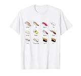 Sushi Restaurant Japanischer Koch Fisch Foodie Food Lover T-S