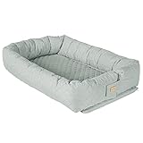 roba Babylounge 3 in 1 'roba style', Kuschelnest, frosty green, Reisebett, Wickelauflage, Bettschlang