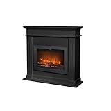 Xaralyn Elektrokamin Elda schwarz 750 - 1500 Watt Maße (HxBxT) 93,8 x 98 x 34
