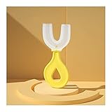 SFF Hängeleuchte U gestalten Kid-Zahnbürste mit Silikon-Borsten Schmerzloser Bürsten perfekt von Jungen und Mädchen für zerbrechliche Gummis Kid-Kinder Deckenleuchte (Color : Yellow)
