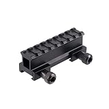 ToopMount Riser Mount Taktischer Scope Riser Base Mount D0015 21mm Adapterhalterung für Picatinny/Weaver Rail Riser M