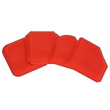 Dichtungsschaber, Dichtungsentferner Silikon-Dichtungsstreuer 4pcs / set Dichtungsschaber Schaber-Reiniger Dichtungswerkzeug-Kit zum Abdichten von Fug