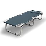 DALIZHAI777 Klappbett Klappbett Falten Gäste Bett Büro Einzelne Nickerchen Break Bett Camp Bett Easy Storage, 183cm × 62 cm × 30 cm Gästebett Klappb