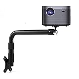 beamer ständer Projektor-Wandhalterung Kleiderbügel einziehbar einstellbarer Wandhalterung-Halterung Universal-Bettwandhalteraufhänger für 6mm Single-Loch-Projektor multifunktionaler b