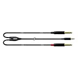 CORDIAL Stereo-Miniklinken-Audiokabel - 2 x 90 cm Mono-B