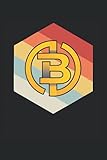 Bitcoin Hex verschiedene Farben Crypto Design BTC Notizbuch: 15, 24 x 22, 86 cm (6 'x 9') 120 Seiten DIN A5