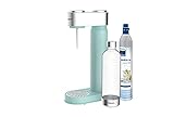 Philips ADD4902MT/10 GoZero Wassersprudler, 3x 1 L Design Kunststoff-Flasche, CO2 Zylinder, M