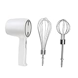 balikha Handheld Mixer High Power Schneebesen Kuchen Mixer Edelstahl Schläg