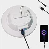 Campinglampe, LED USB Wiederaufladbare Magnet Camping Laterne Campingleuchte Tragbare Zeltlampe Laterne IPX4 Wasserdicht Für Notfälle Wandern Garten BBQ