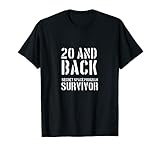 Secret Space Program Military Font 20 And Back Survivor Geschenk T-S