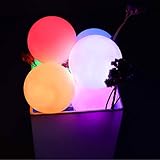 COOLWEST Schwimmende Beleuchtung, 3' LED Poollicht Wasserdicht IP68 Nachtlicht, RGB Farbwecgsel Unterwasser Kugelleuchte für Teich, Schwimmbad, Whirlpool, Spa, Innen, Außenleuchte, 6 Stück
