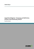 Legal Due Diligence - Ursprung und Definition, Inhalte und Zielsetzung, Ab