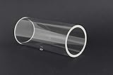 Transparentes Plexiglasrohr 1 m (50/44 mm)