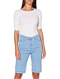 Raphaela by Brax Damen Style Laura Bermuda Super Dynamic Light Denim Skinny Jeans, Bleached, 38