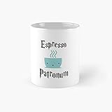 Espresso Pa.t.r.on.um Klassische Tasse – 313 ml für Kaffee, Tee, Schokolade oder L