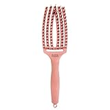 OLIVIA GARDEN FINGER BRUSH MOON MEDIUM - PEACH