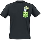 Rick and Morty Tiny Pocket Rick Männer T-Shirt schwarz M