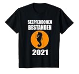 Kinder Seepferdchen Bestanden 2021 Schwimmen Abzeichen T-S