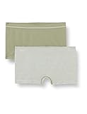 Billet Doux Damen Zen Attitude 403111 Packung mit 2 Shorties, Weiß/Salbei + Salbei, 32 (2er Pack)