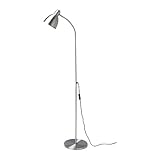 IKEA LERSTA Stand-/Leseleuchte aus Aluminium; (131cm)