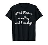 Port Huron Mi Michigan, lustiges Geschenk für Stadtausflug zu Hause T-S