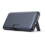 Kabelloses Tragbares Ladegerät 20000mAh, USB C Power Bank PD 3.0 mit Faltbarem Ständer, Schnellladetelefon Externer Akku Wireless Powerbank für iPhone 12/12 Pro/11/XR, Samsung,