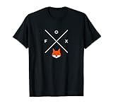 Fuchs Retro Vintage Füchse Fuchsfreunde F O X Design T-S