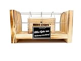 Genial-Anders - Eiserne Reserve® - Alles Gute zur Wohnungseinweihung - Gitterbox Geld Geschenk - Geschenkidee Geldgeschenk für Männer Frauen Geld verschenk