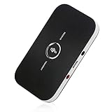 ITING B6 Bluetooth 5.0 Transmitter Empfänger, HiFi Wireless Audio Adapter, für PC TV Kopfhörer Auto 3,5 mm 3,5 AUX Musik Receiver S