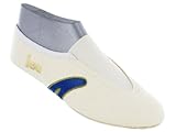 IWA Kunstturnschuhe Gymnastikschuhe Nr. 403 creme/blau: Größe: 38