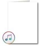 PlayMegram bespielbare blanko Audio-Grußkarte mit USB und 128 MB Speicher, Für eigene Sprachnachrichten und Musik, Musik-Grußkarte, Audio-Glückwunschkarte, Kreative Geschenk