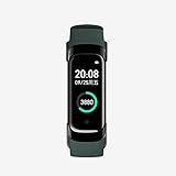 Smartwatch Touch Farbdisplay Smart Watch Sportuhr IP68 Wasserdicht for Damen Und Herren Fitnessuhr Mit Schrittzähler (Color : Green)