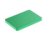 BAUHELD® Universal Unterlegplatten 60x40x 5mm [250 Stück] - Grüne Distanzplatten aus Kunststoff [Made in Germany] - Als Abstandhalter, Kunststoffplatte, Unterleger oder Verglasungsklötze geeig