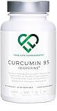 Love Life Supplements - Curcumin 95 mit Bioperin, 95% Curcuminoide, hohe Bioverfügbarkeit, 60 Vegane Kap